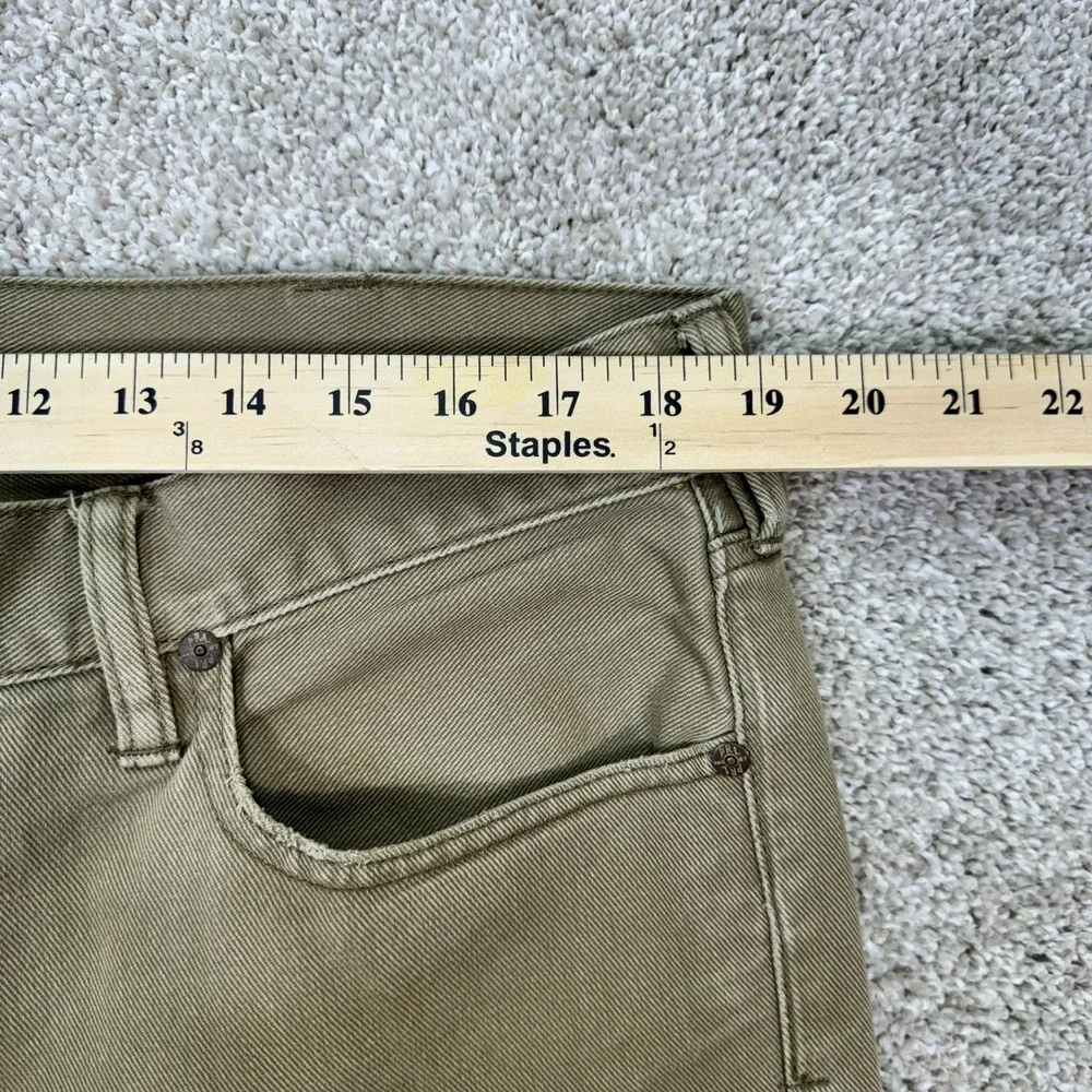 Polo Ralph Lauren Pants Mens 38x32 Khaki Brown Cotton Straight Leg Twill Jeans